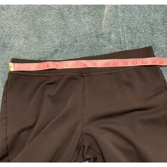 Eileen Fisher Black straight Dress Pants washable Thick Heavy Small - Picture 8 of 11
